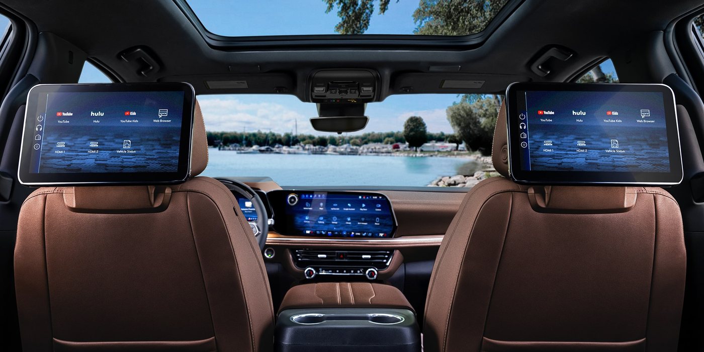 2026 Chevrolet Suburban LT — Rear cabin